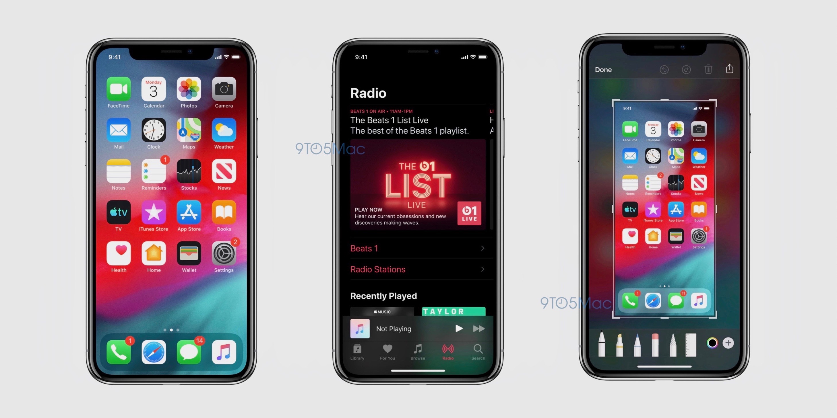 Leaked screenshots confirm dark mode is coming to iOS 13