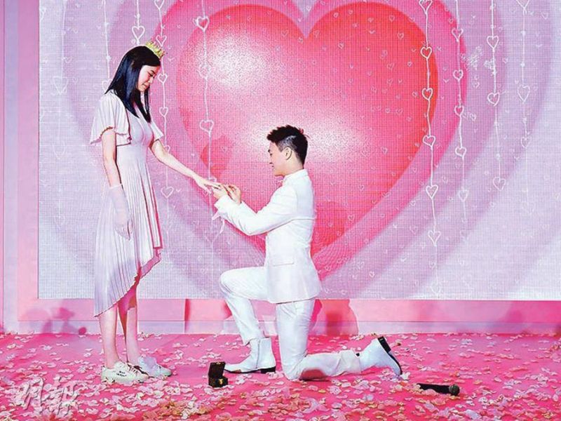 Ming Xi admits reservation about fiance's big proposal