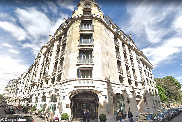 Model who claims she was raped by Brazilian football star Neymar is filmed hitting him in hotel room a day after alleged attack