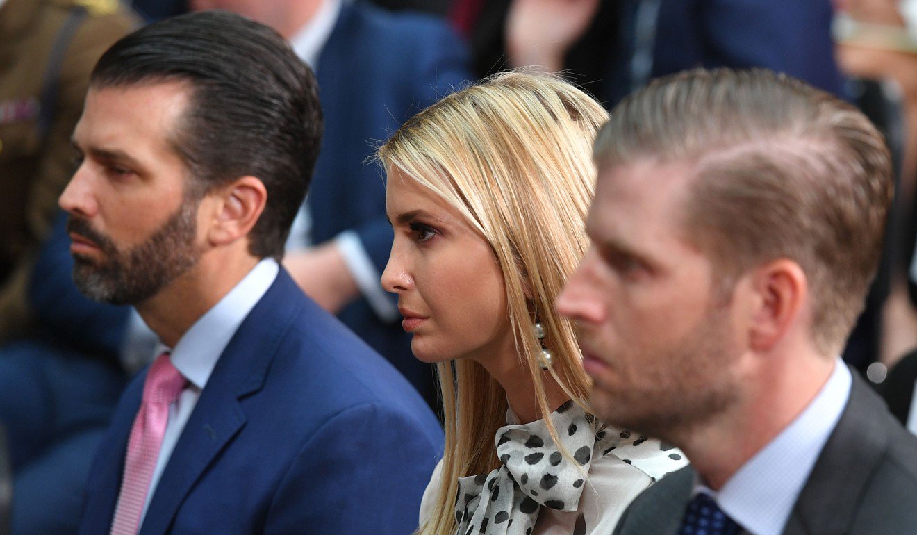 The other royal family? Donald Trump’s adult children take London