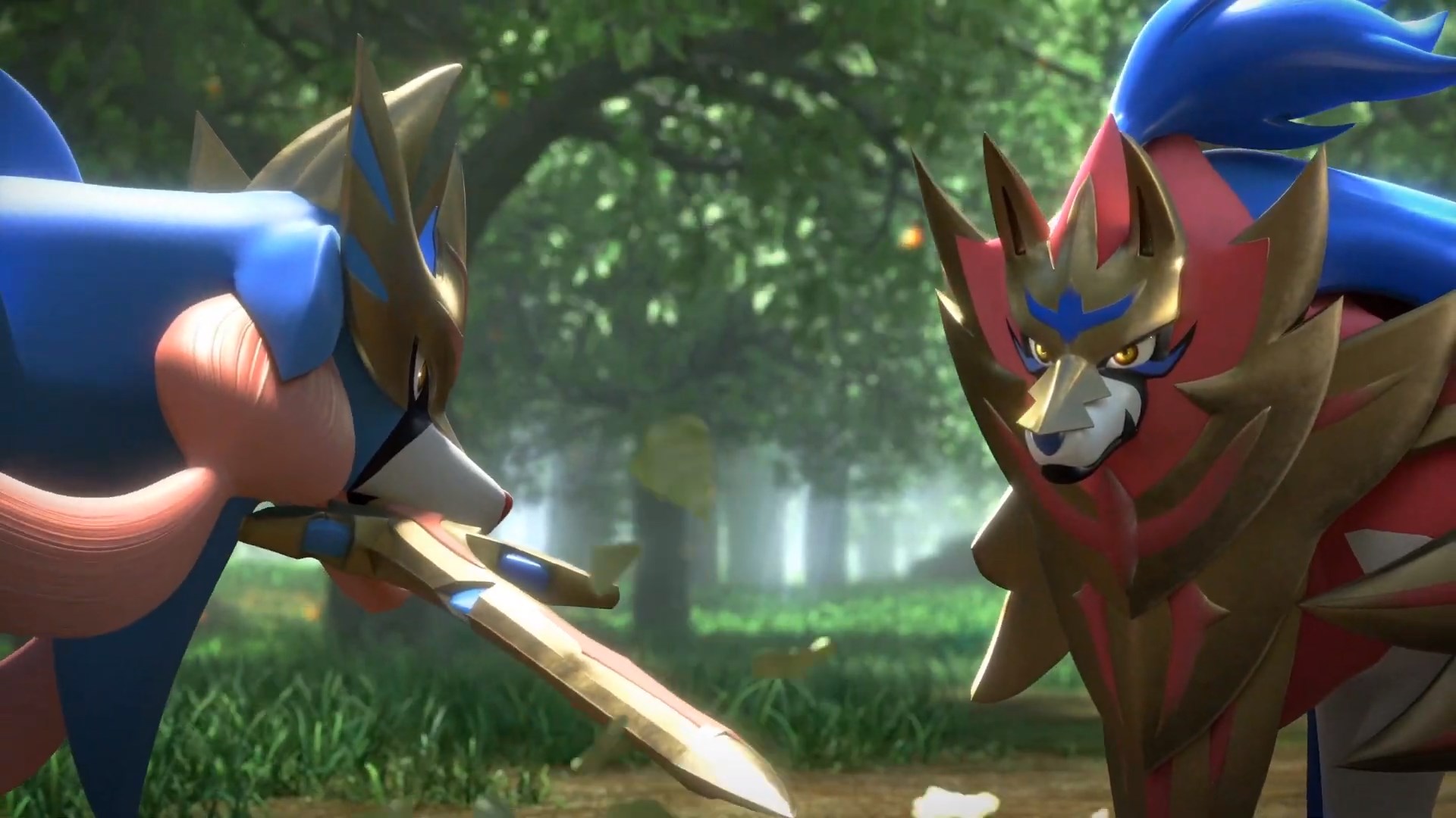 Zacian and Zamazenta are Pokémon Sword and Shield’s featured legendary Pokémon