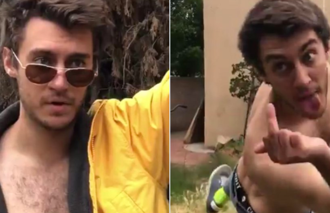 Former Vine Star Casey Frey Finds Meme Glory With 'Get TF Out My Way' Clip