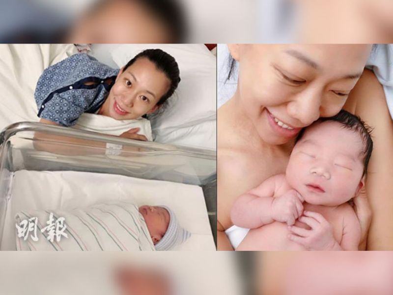 Annie Wu gives birth to second baby
