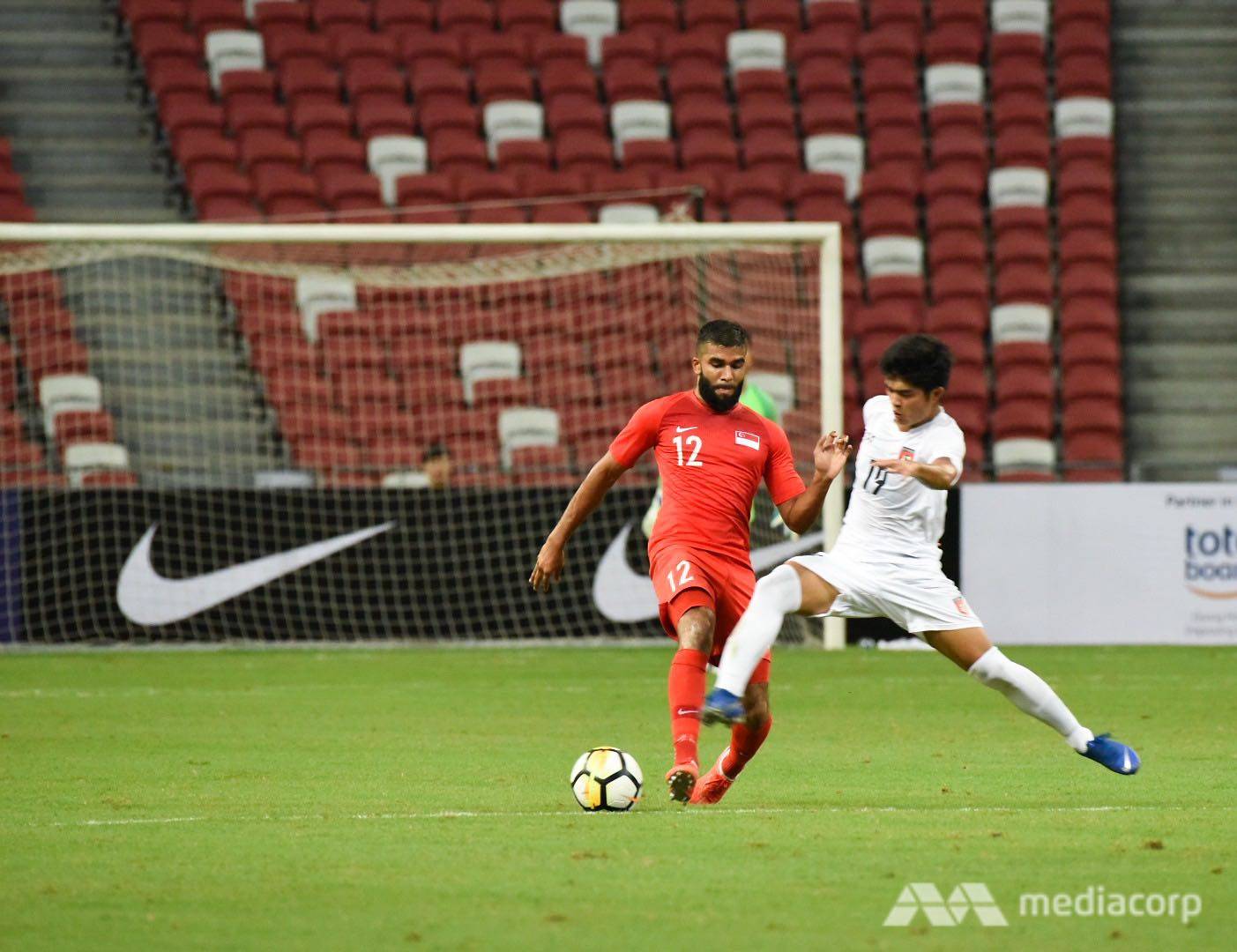 Football: Yoshida handed first loss as Singapore fall to Myanmar