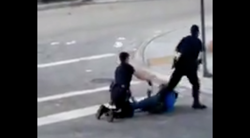 Cop accidentally tasers partner instead of criminal