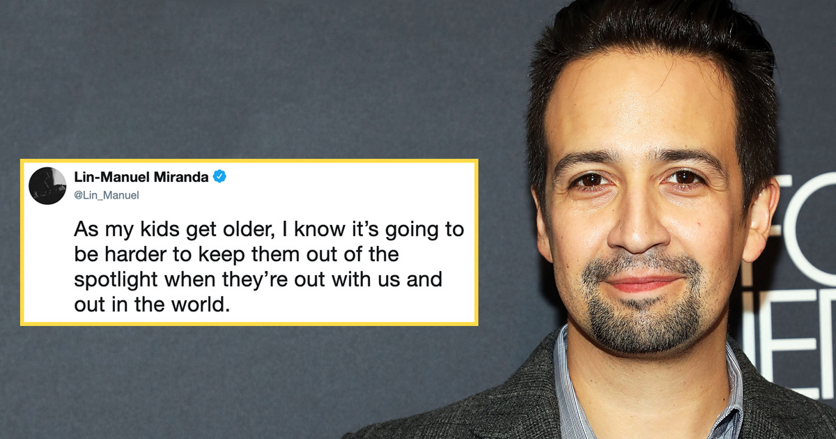 Lin Manuel Miranda Shares Story About How Fans Protect His Son’s Privacy