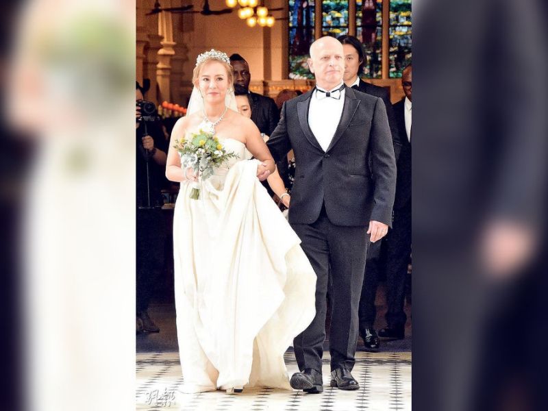Mary Jean Reimer held church wedding after Buddhist ceremony