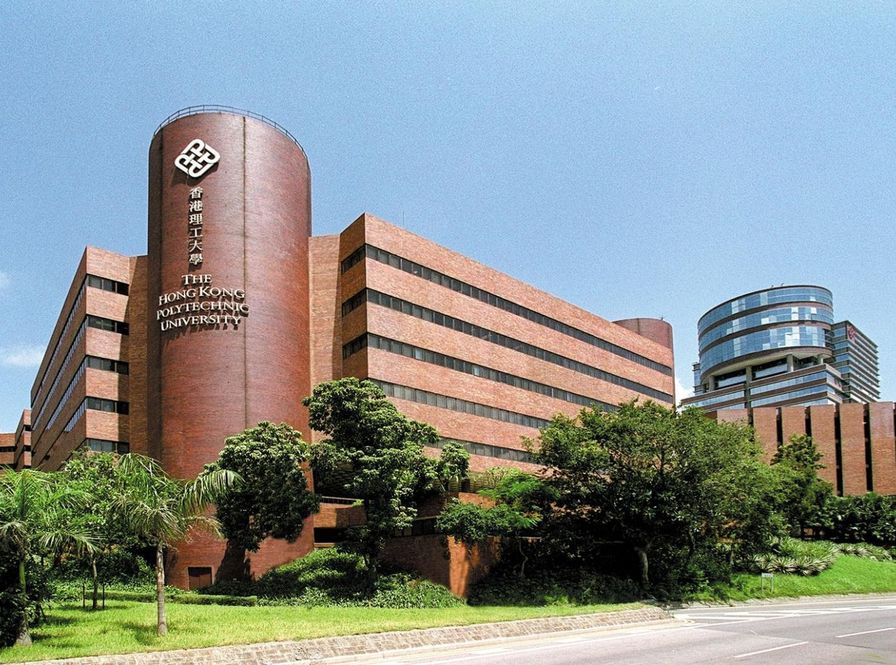 【修例风波】理大生饭堂巡游抵制「美心」 梯间撒溪钱墙上涂鸦