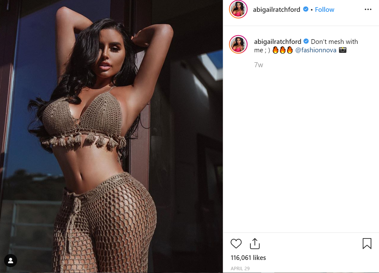 How Model Abigail Ratchford Earns £720,000 Posting Pictures On Instagram And Snapchat