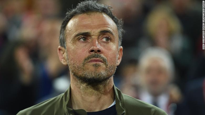 Luis Enrique resigns as coach of Spanish national team