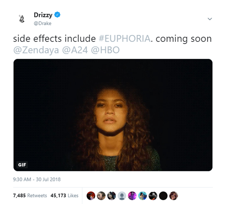 Why You Should Watch Zendaya And Drake's New Show, “Euphoria”