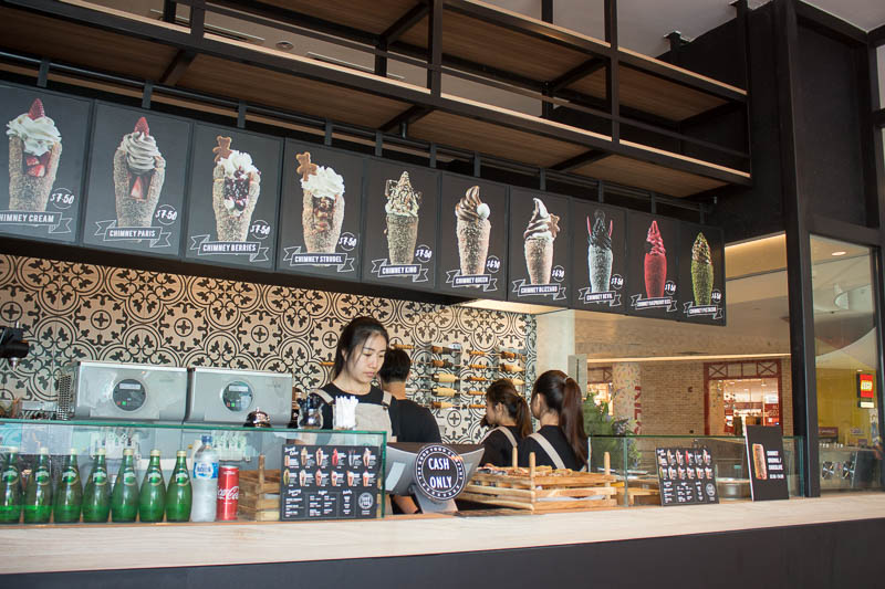 Good Food Coffee & Bakery: Chimney Cakes With Homemade Gelato From Prague At VivoCity
