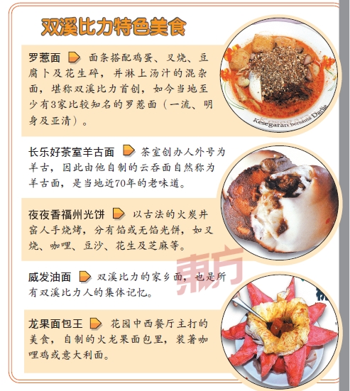 推广美食　双溪比力推动生态旅游