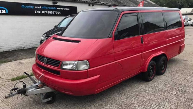 VW Transporter becomes true camper van with secret under the bonnet