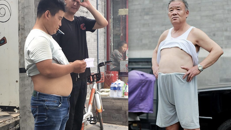 Beijing Bikini deemed ‘uncivilised behaviour,’ Chinese cities now prohibit men showing bellies