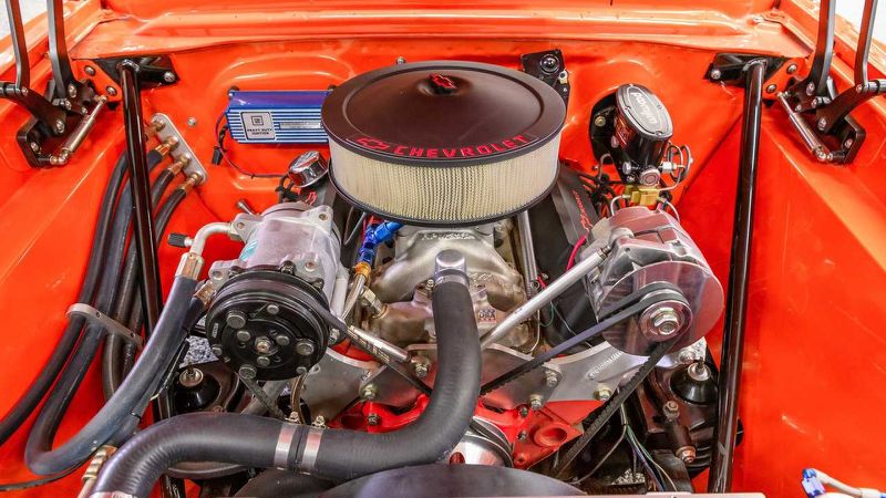 Classic 1965 Chevrolet Nova Wears A Creamsicle-Like Paint Job