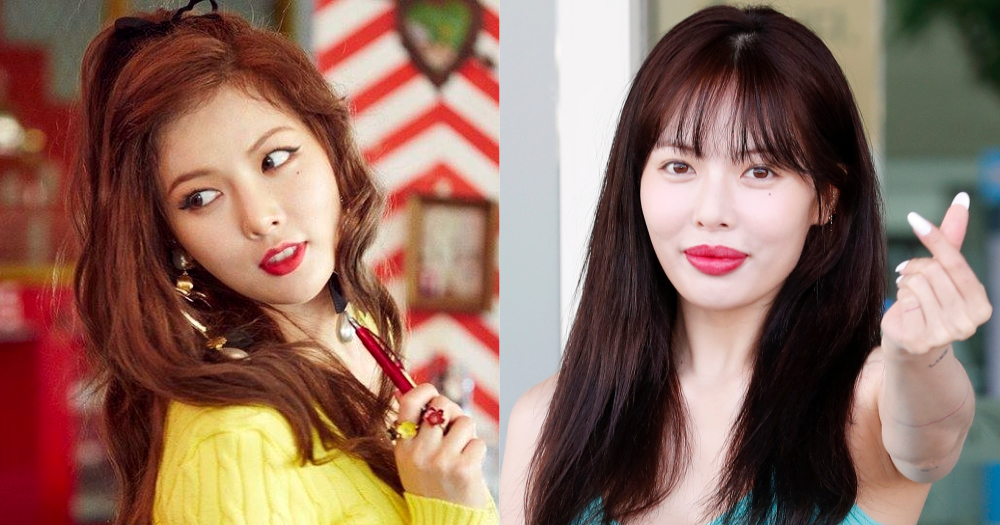 Kpop star HyunA denies speculations of plastic surgery on her lips