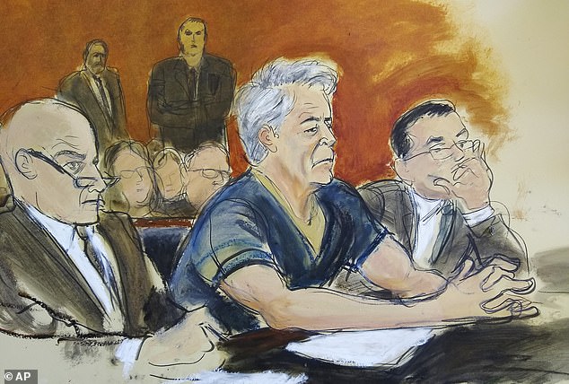 'I threw the vibrator and ran': Naked Jeffrey Epstein demanded massage and was said to be 'head of Victoria’s Secret' claims model, who escaped after attacking pedophile with sex toy