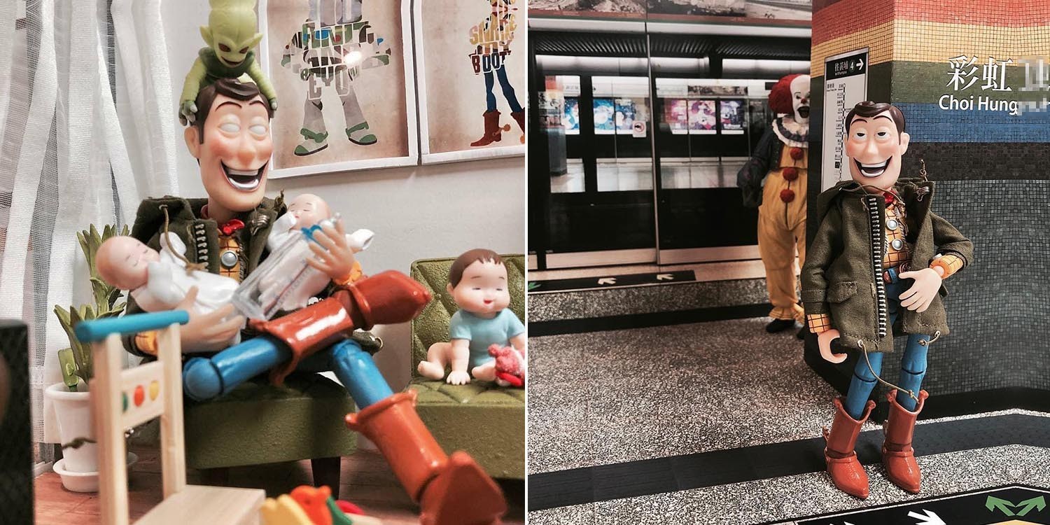 These creepy woody in Hong Kong pics will give toy story 4 fans doll PTSD like the movie