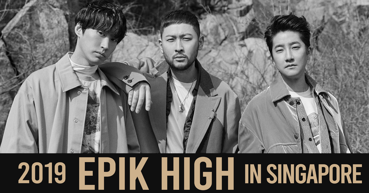 EPIK HIGH – enter the world of South Korean alternative hip hop at Hard Rock Hotel Singapore this 14 September