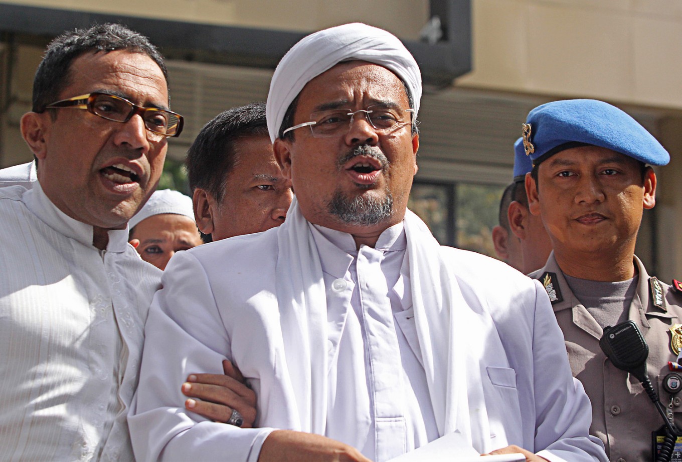 ‘If he wants to come home, just come home’: Jokowi aide says about Rizieq