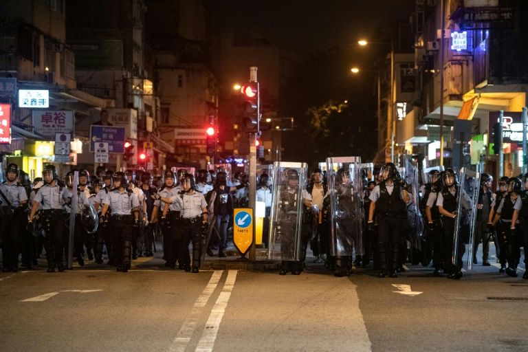 Clashes at latest Hong Kong anti-extradition March