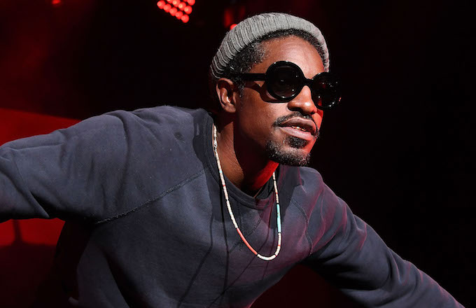 André 3000 Recently Spotted Around Philadelphia Playing His Double Flute