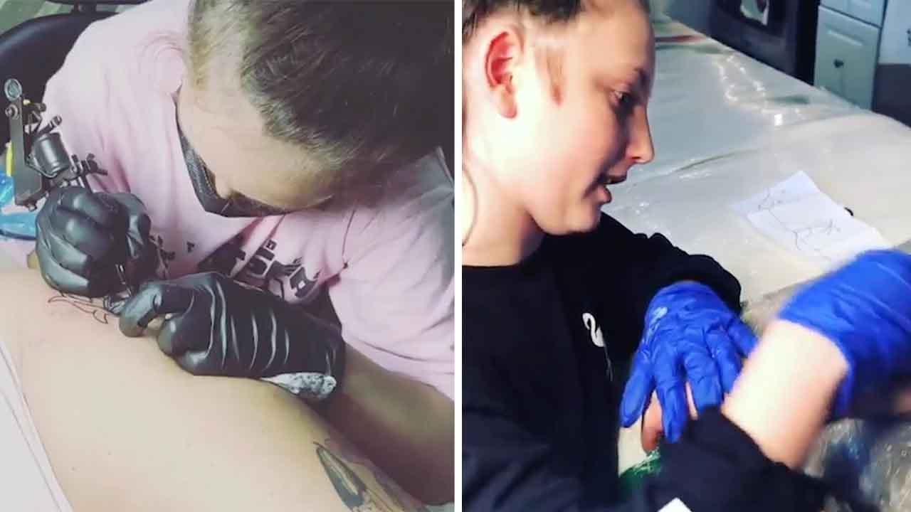 World's Youngest Tattoo Artist