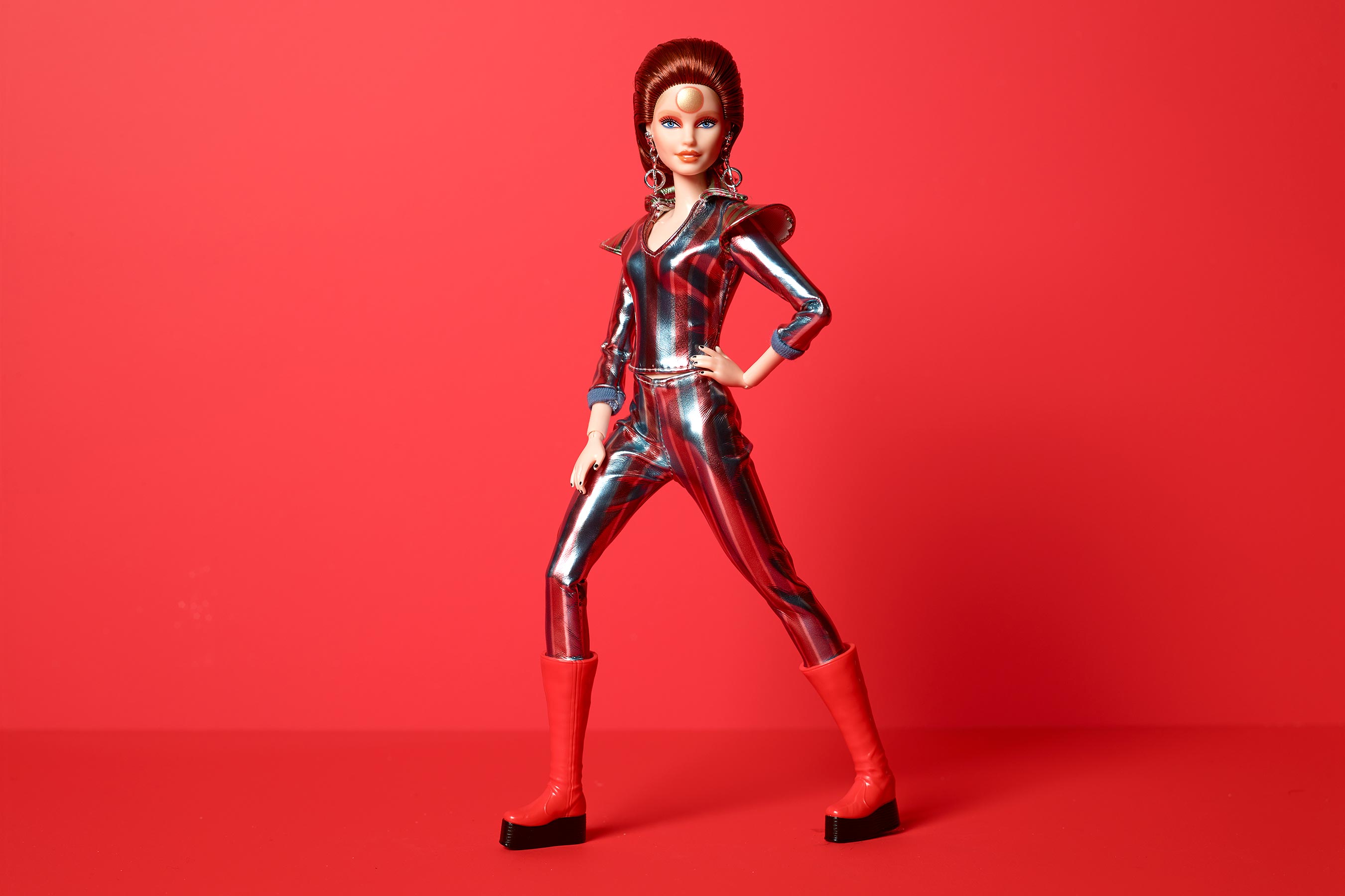 Barbie gets dolled up as David Bowie's Ziggy Stardust