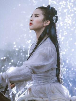 10年前刘亦菲美照流出，小龙女造型太经典，网友：依然迷人
