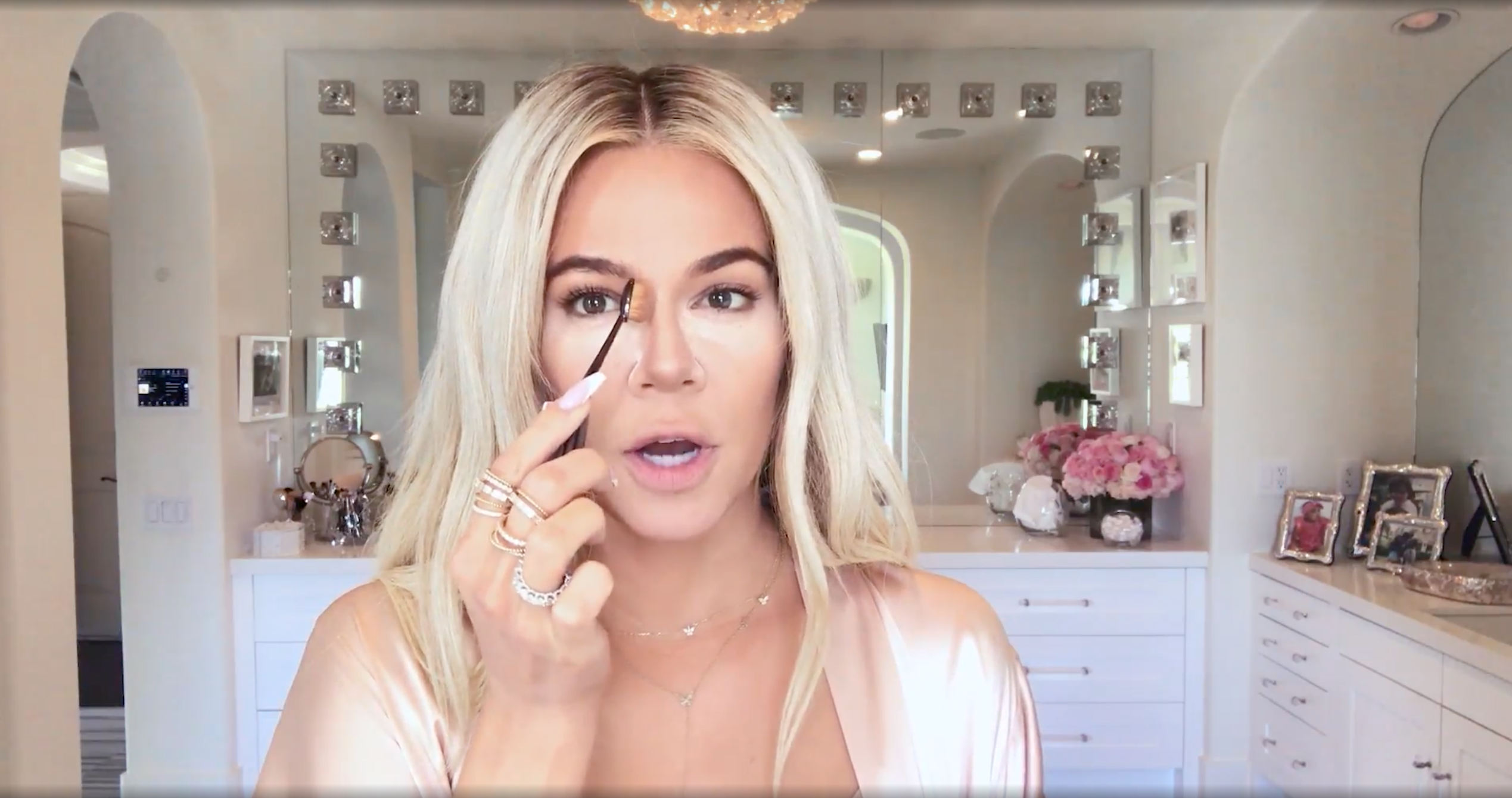Khloé Kardashian Explained Why Her Nose Contour Sometimes "Looks Crazy" in Photos