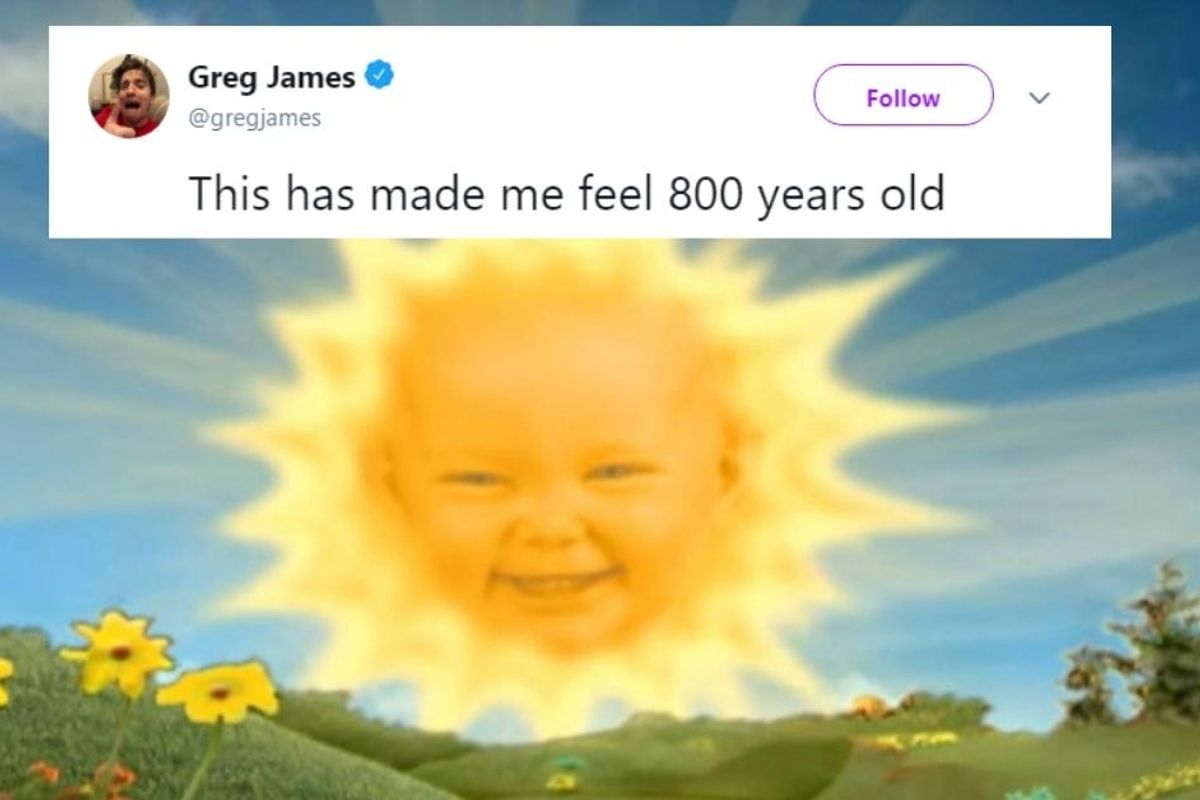 A Misleading Photo Of The Original 'Sun Baby' From 'Teletubbies' All Grown Up Has Twitter Feeling Way Old