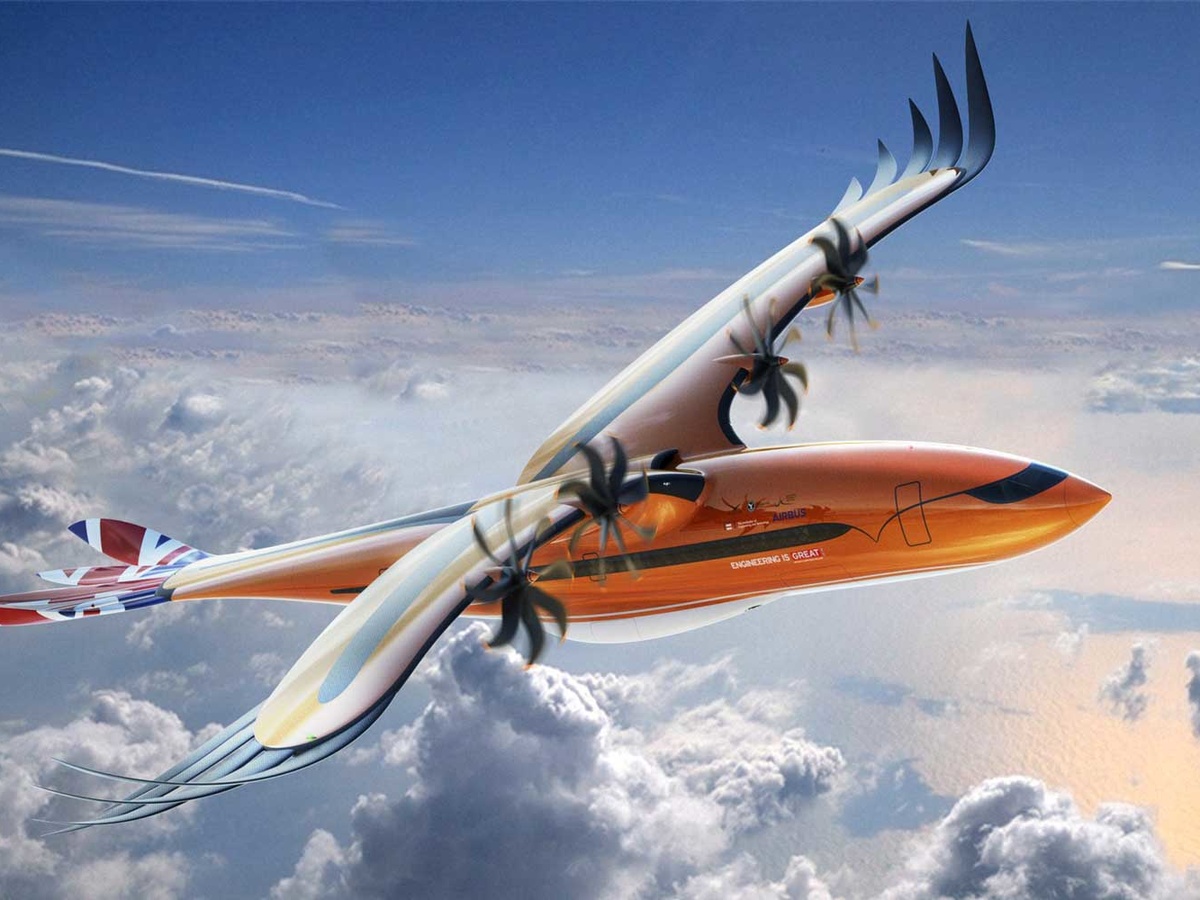 Airbus Unveils New Plane Concept Inspired By Birds Of Prey | Nestia