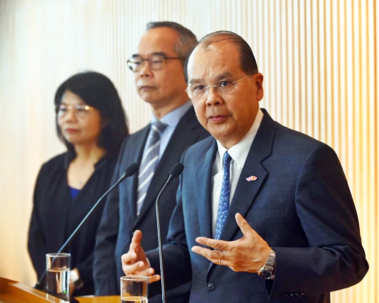 【元朗暴力】吁市民和平表达诉求 张建宗：暴力不能解决问题