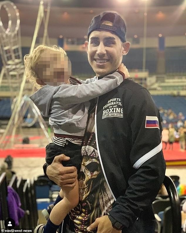 Tragic Russian boxer Maxim Dadashev 'suffered a stroke' during his fatal last fight but stayed in the ring despite 'unbearable pain', his widow claims