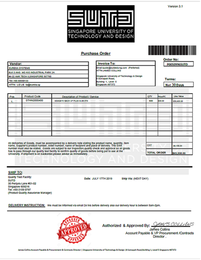 Police Advisory On Emergence Of Purchase Order Scams