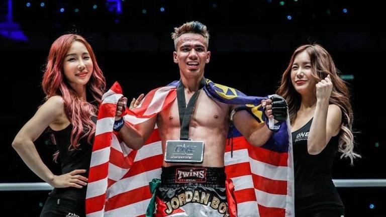 ‘Jordan Boy’ sets sights on success in ONE Championship