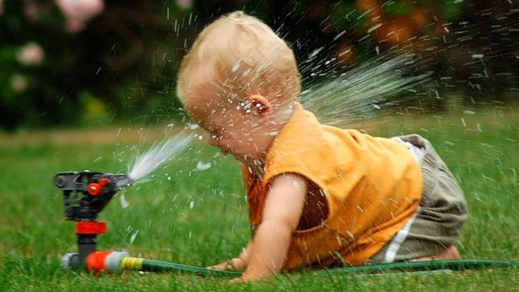 Best Water Fails Moment ! Funniest Babies Playing Water | Nestia