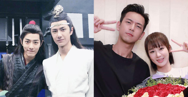 明星在片场的释放：杨紫耍宝逗李现，王一博和肖战“互殴”