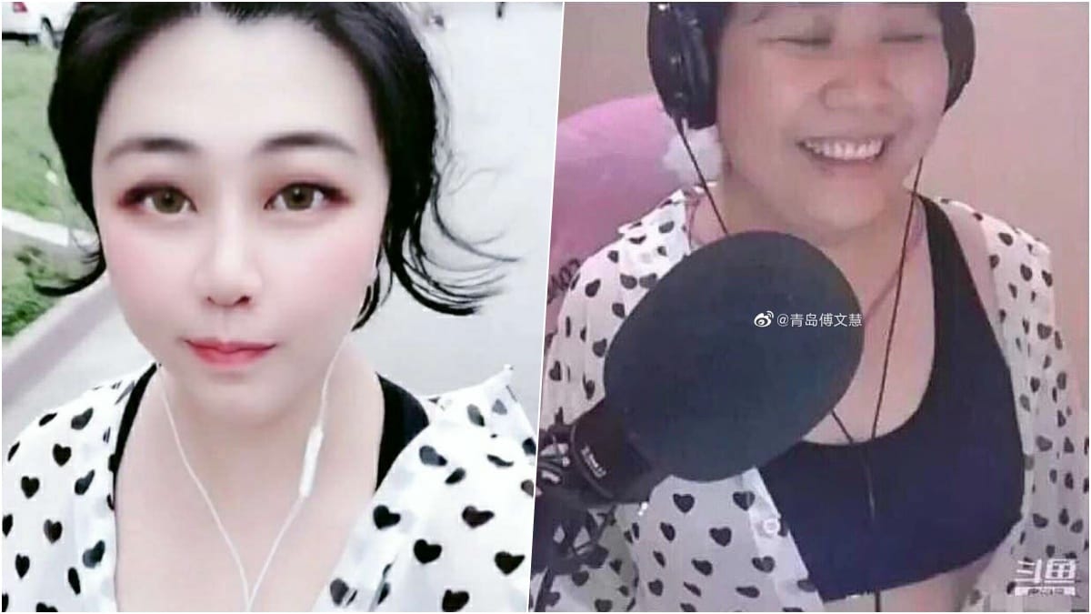 'Young' And Pretty Vlogger's Livestream Glitch Revealed Her As A 58-Year-Old Aunty