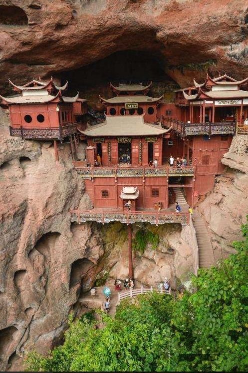 实拍：中国的八大悬空寺，最后一座结构独特，堪称“世界一绝”！