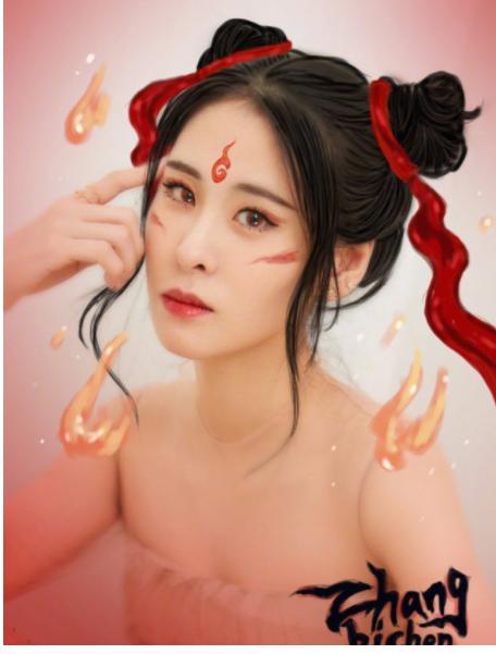本以为宋祖儿的哪咤造型够像，看到包饺子，网友：确定不是原型？