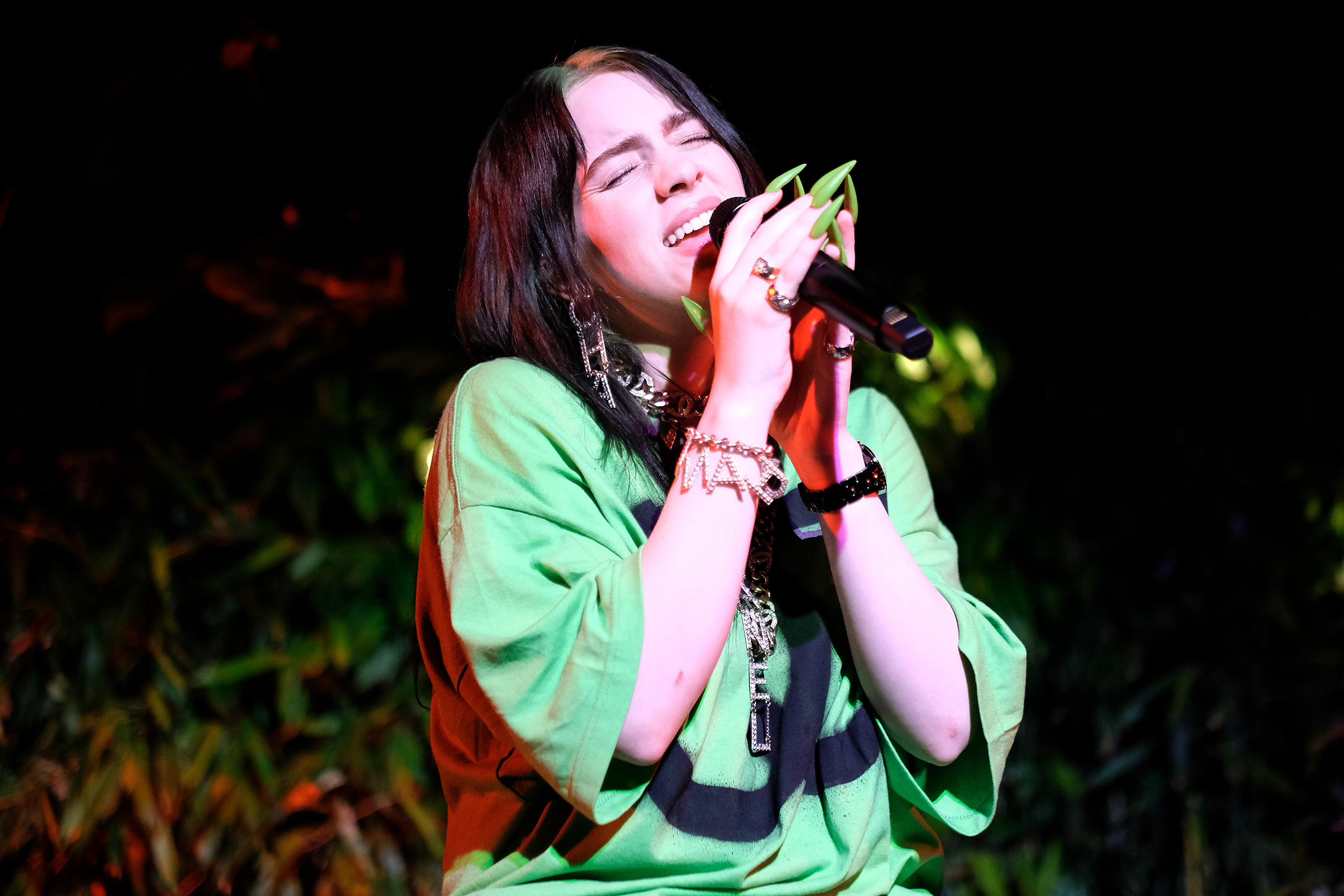 Billie Eilish Accidentally Ripped Off Her Acrylic Nail and Shared the Aftermath on Instagram