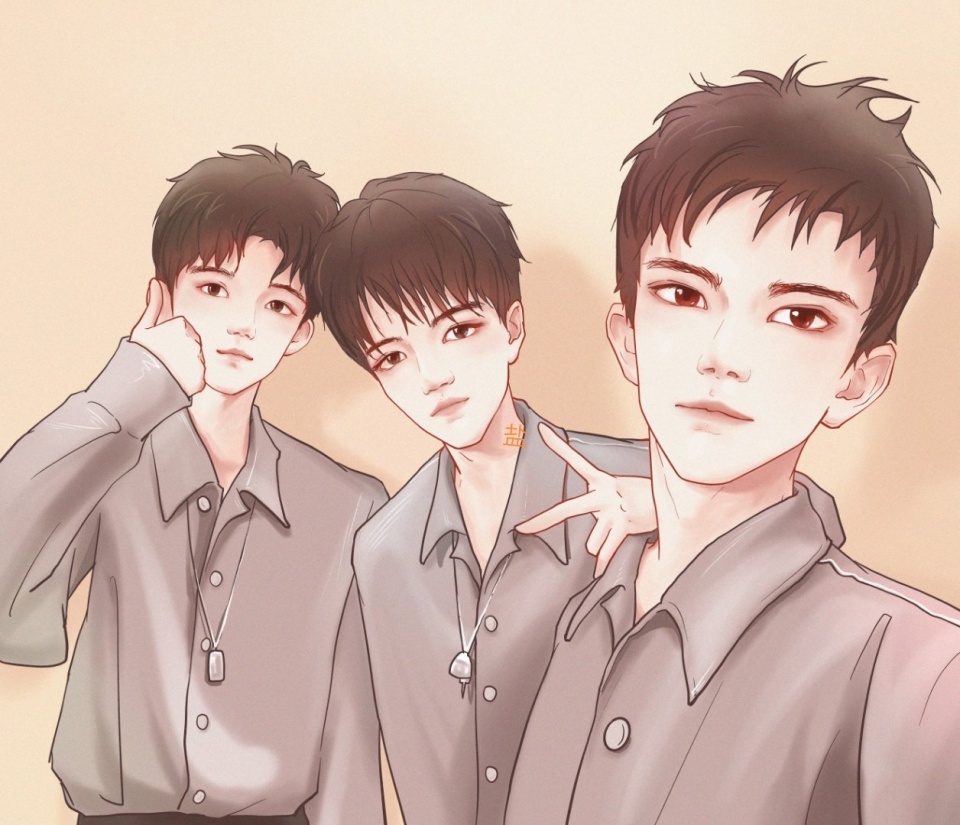 TFBOYS全新EP《第一次告白》上线，唱出暗恋情愫，新海报很浪漫