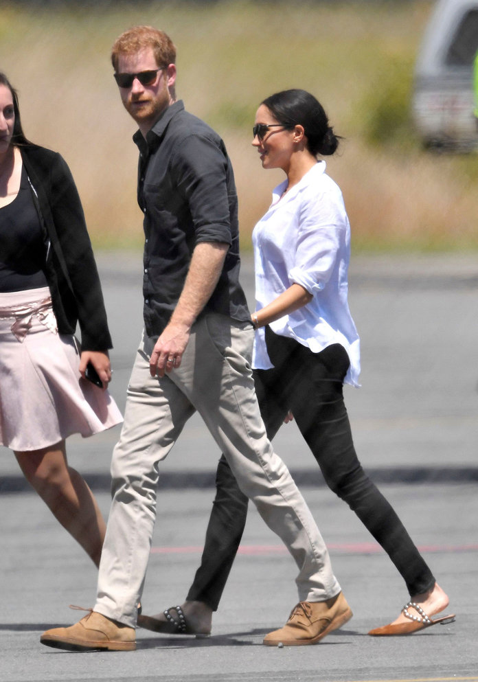 Angelina Jolie and Meghan Markle Both Have This Classic Button-Down