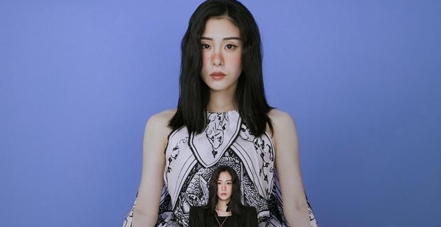 张碧晨模仿王菲版的晒伤妆，却拍出异域风情，气质可到歌后级别？