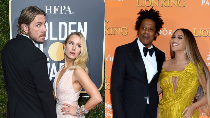 Kristen Bell & Dax Shepard Embarrassing Themselves in Front of Jay-Z & Beyonce Is So Relatable