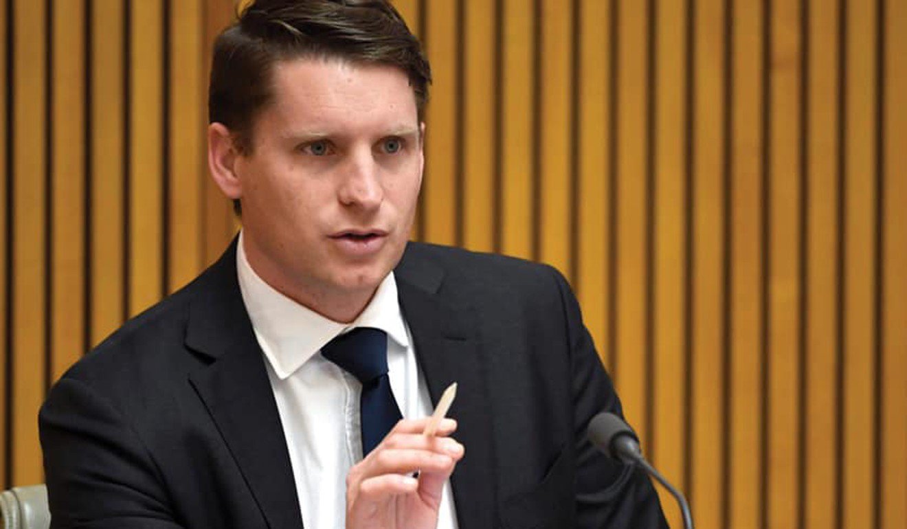 Beijing condemns Australian MP for drawing parallel between China’s influence and rise of Nazi Germany before WW2