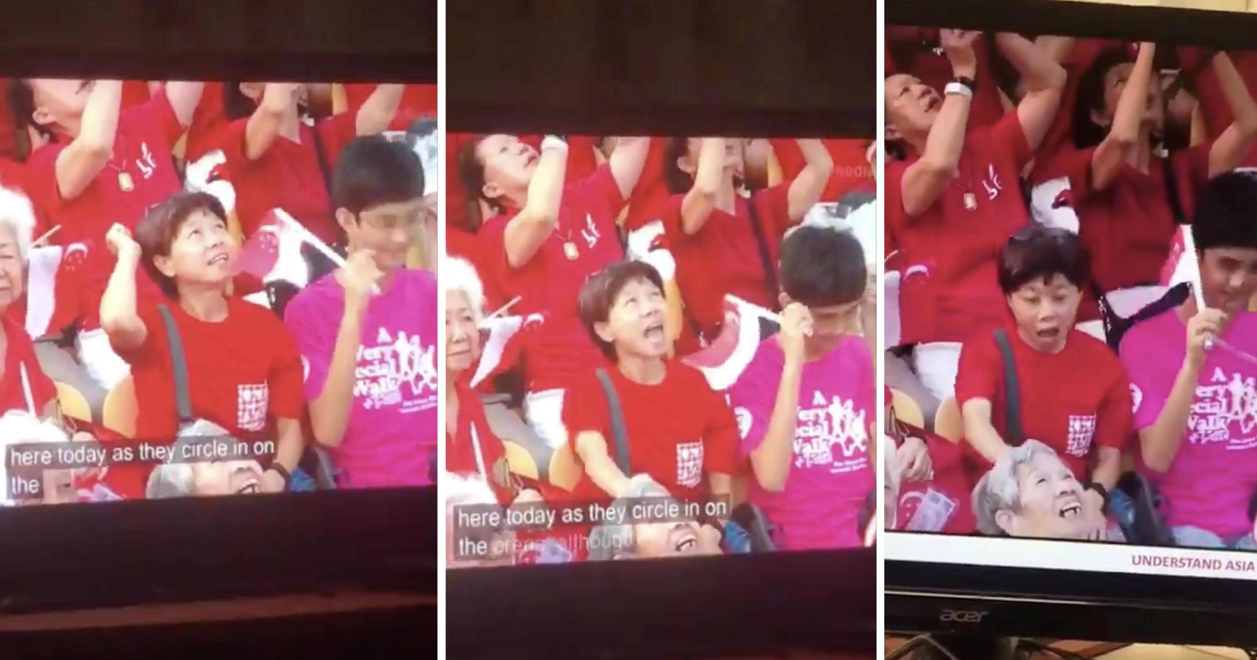 Auntie got so excited she hit older auntie in front of her & other NDP 2019 highlights