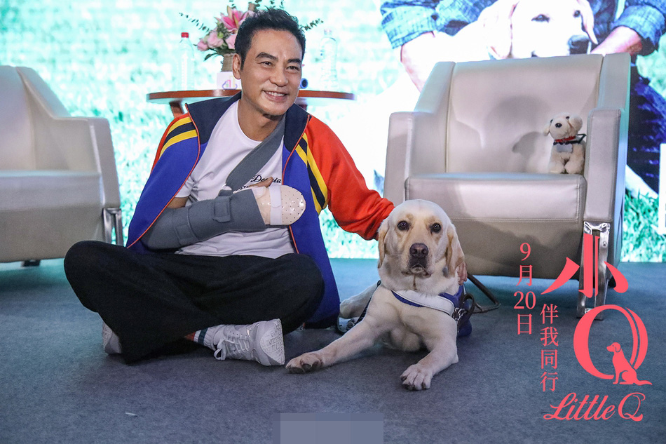 任达华遇袭后首度复工 右手仍包扎严实惹人心疼